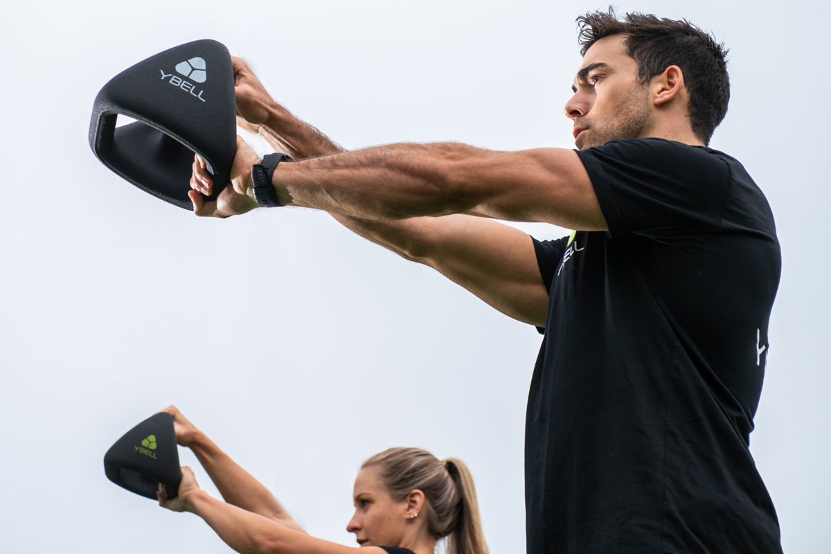 YBell - das 4-in-1 Fitnessgerät
